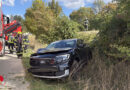 Bgld: Autobergung mit WLF-Kran auf der B 50 in Mattersburg