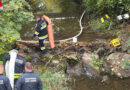 Nö: Lkw-Brand in Kirnberg an der Mank löst Schadstoffeinsatz am Gewässer aus