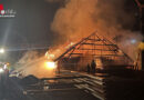 Schweiz: Vollbrand eines Einfamilienhauses in Liesberg