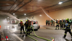 Presseteam_BFKDO_Korneuburg_7 Nö: Großübung im S1-Tunnel Stetten: Feuerwehren und Rotes Kreuz probten den Ernstfall