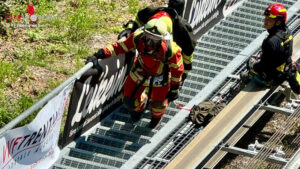 WagingGardasee1 Bayern: Waginger Feuerwehr kämpfte sich am Gardasee wieder auf die „Bastione“