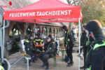 Sammelplatz beim Einstieg